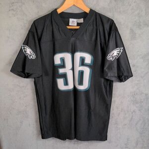 Philadelphia Eagles Jersey Mens L Black NFL Football Brian Westbrook #36